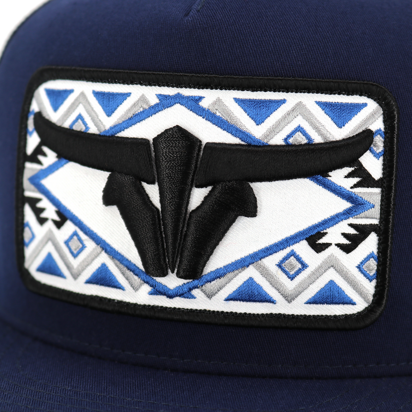 Sonora Navy/Black Trucker Hat - Flat Visor