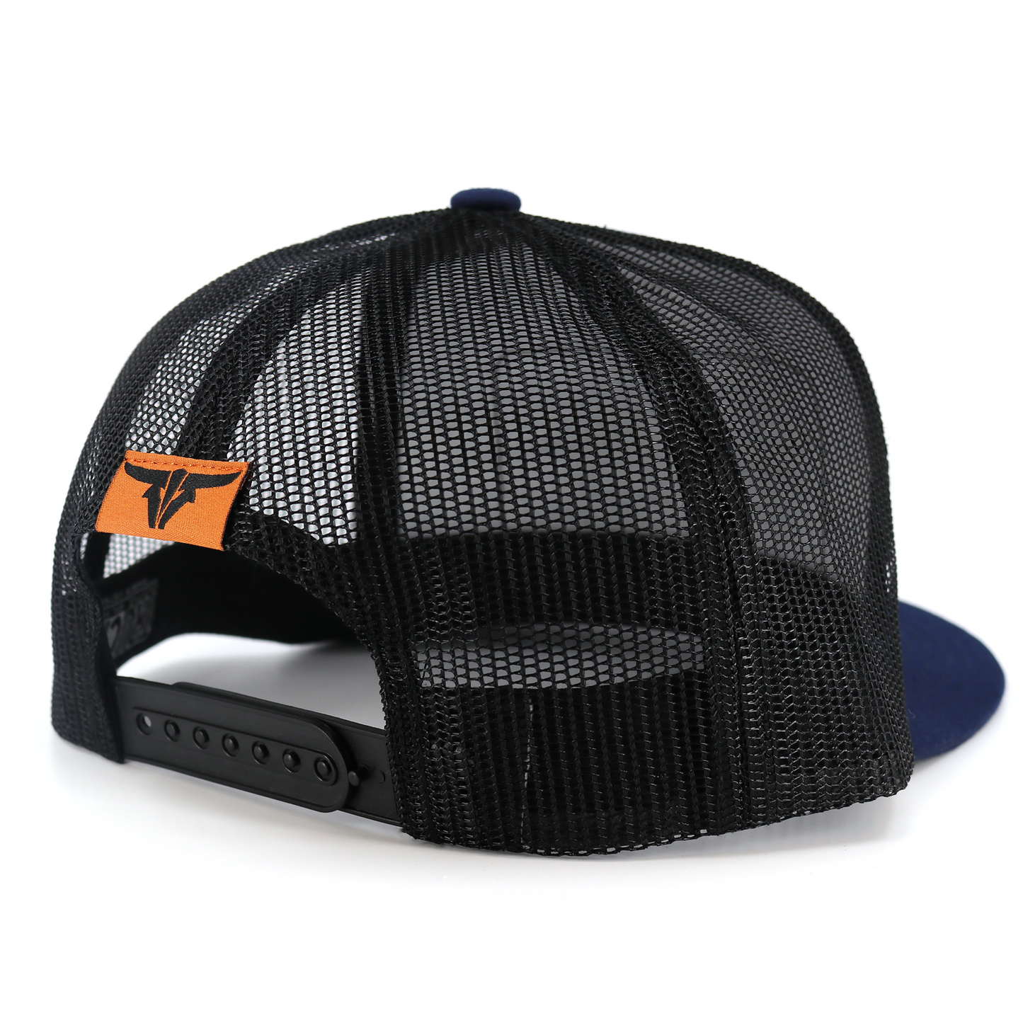 Sonora Navy/Black Trucker Hat - Flat Visor