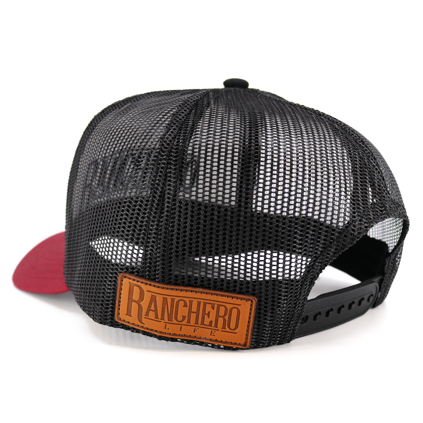 Ranchero Life Sweater Maroon/White/Black AVC Hat