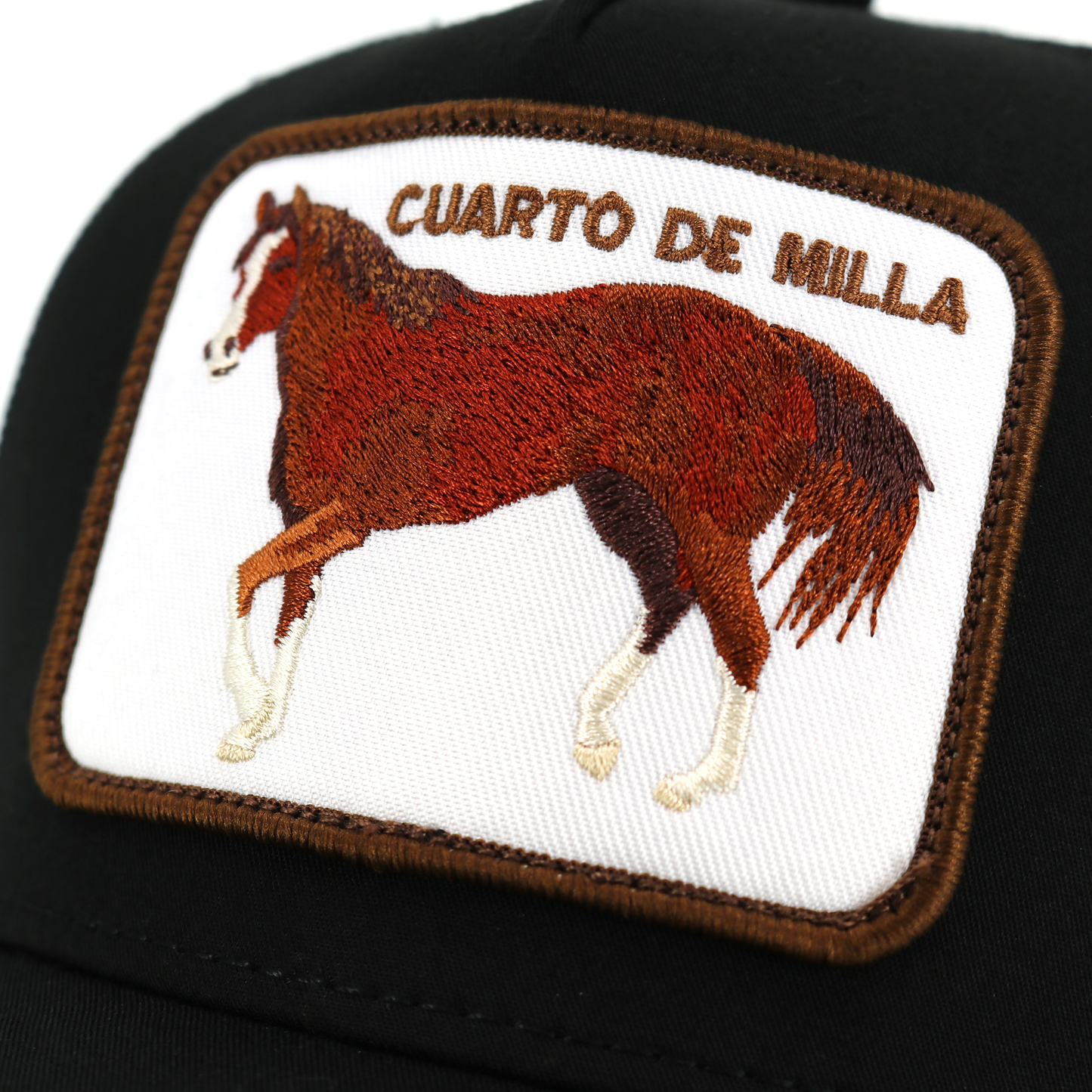 Ranchero Life Cuarto De Milla Black AVC Hat