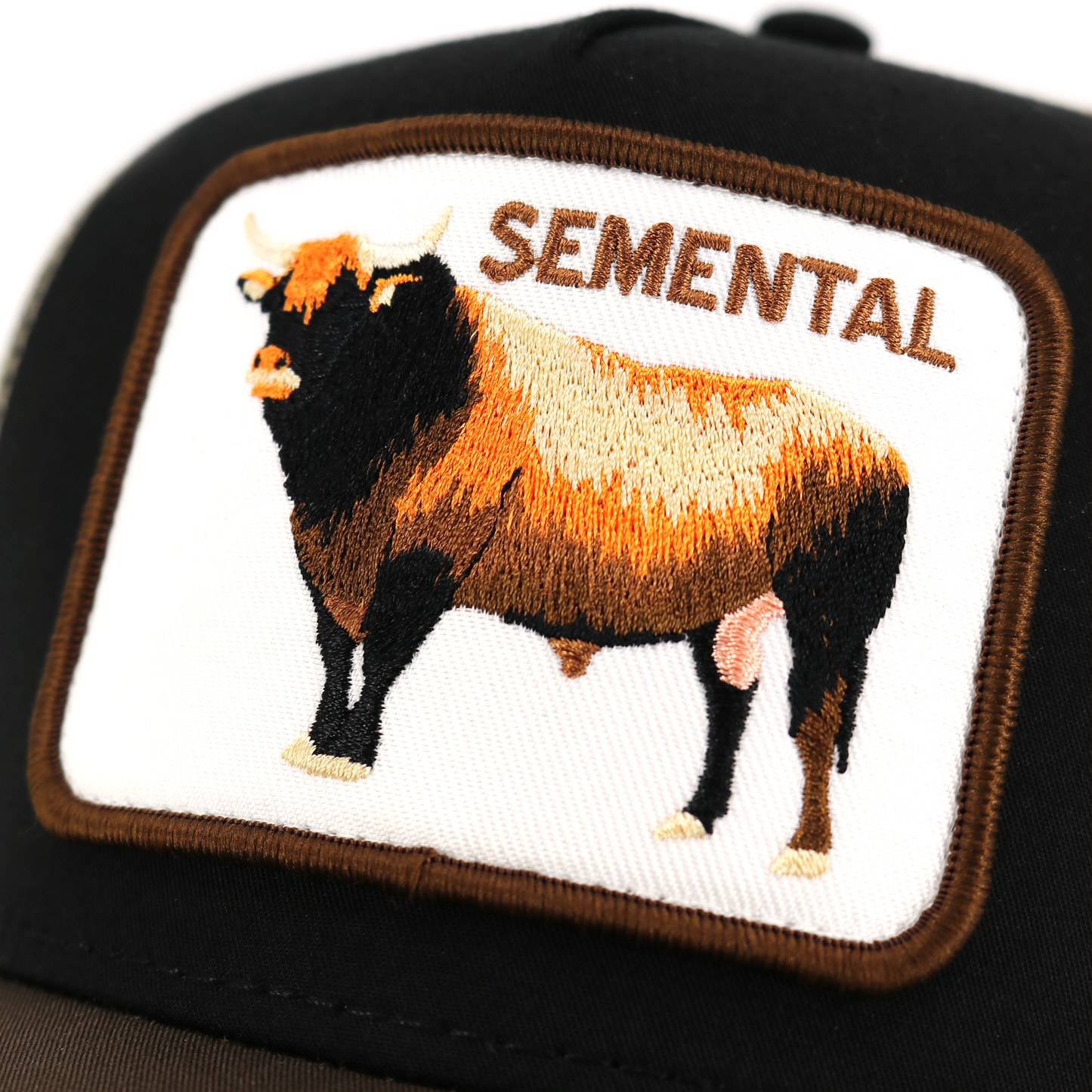 Ranchero Life Semental Brown/Black/Khaki AVC Hat