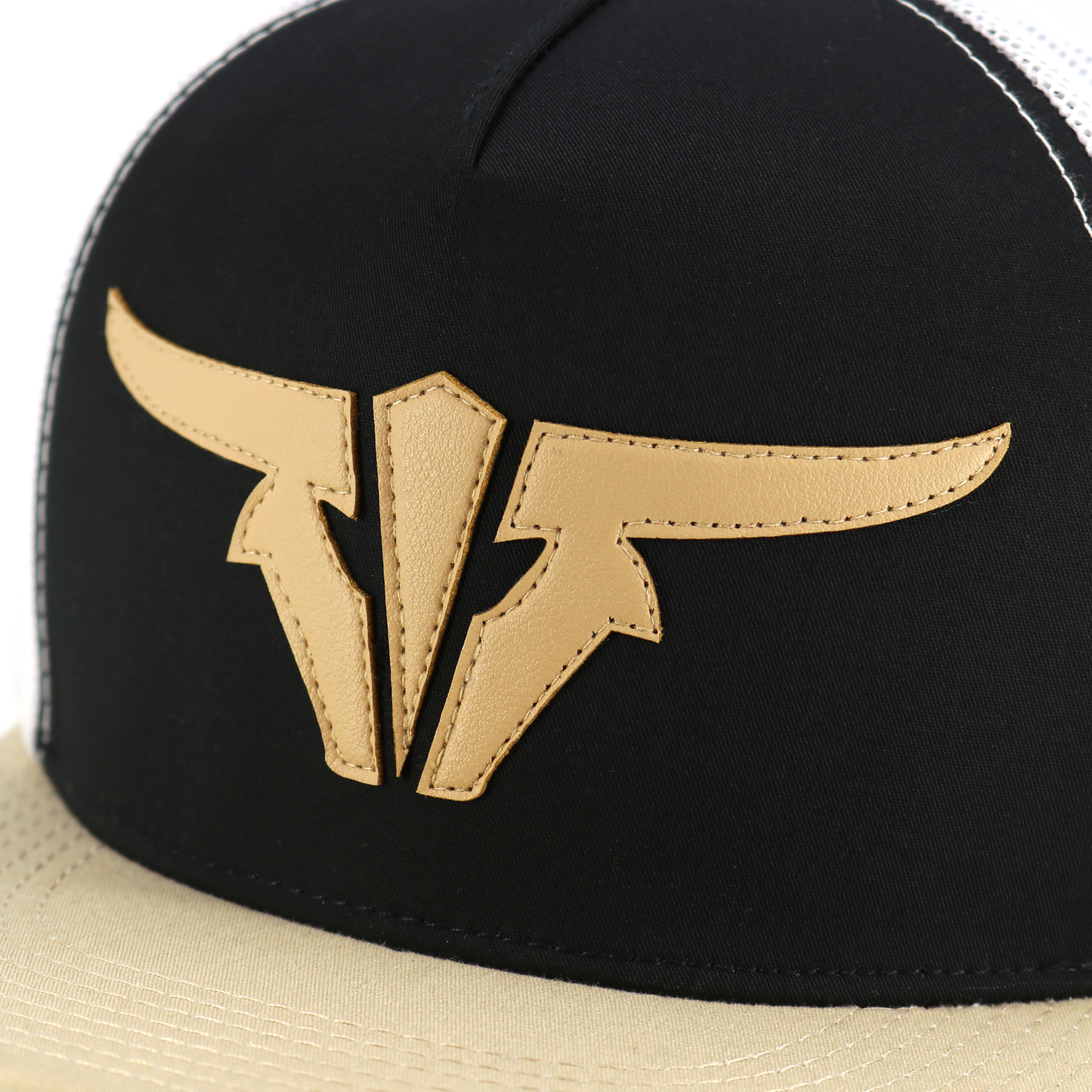 Alamo Tan/Black/White - Trucker Hat