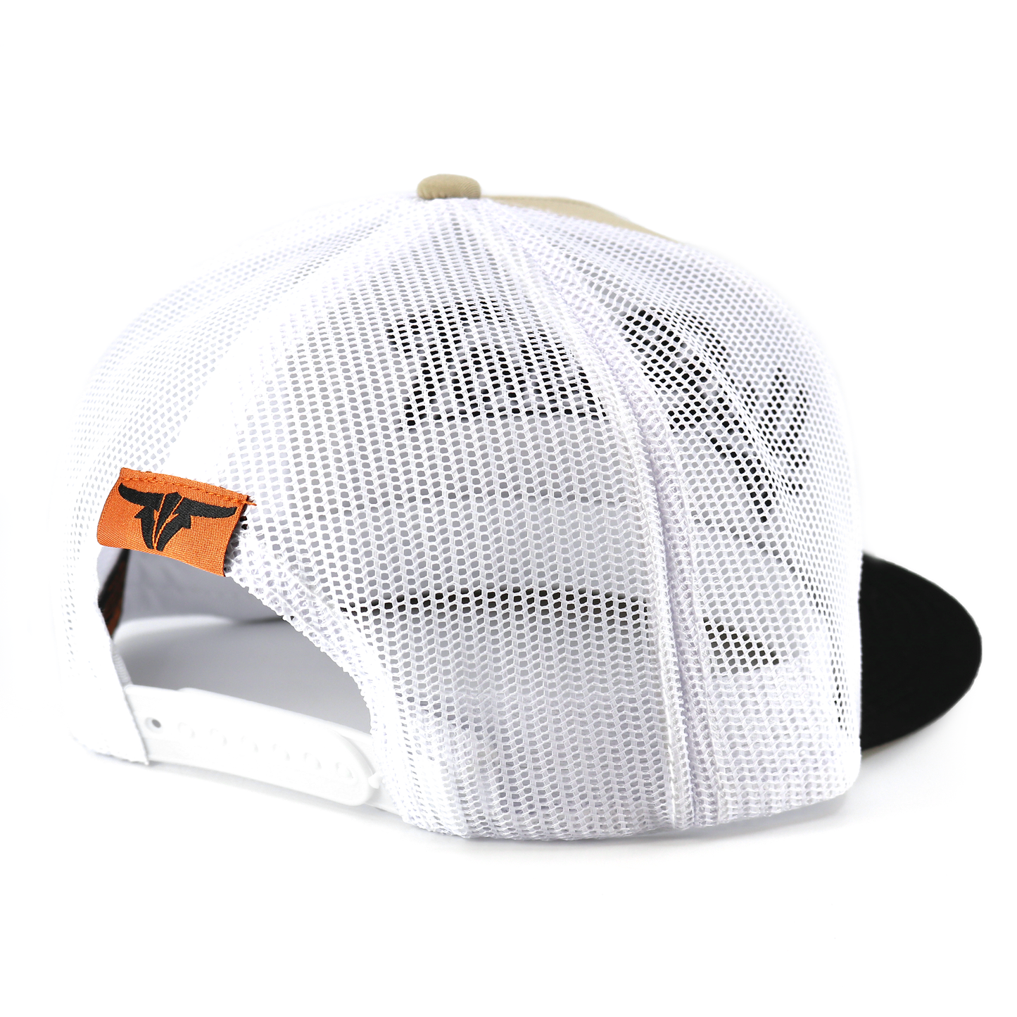 Feather Black/Khaki/White - Trucker Hat