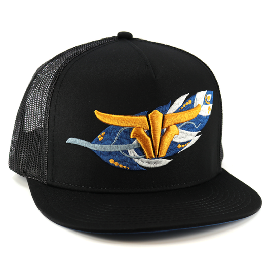 Feather Black - Trucker Hat