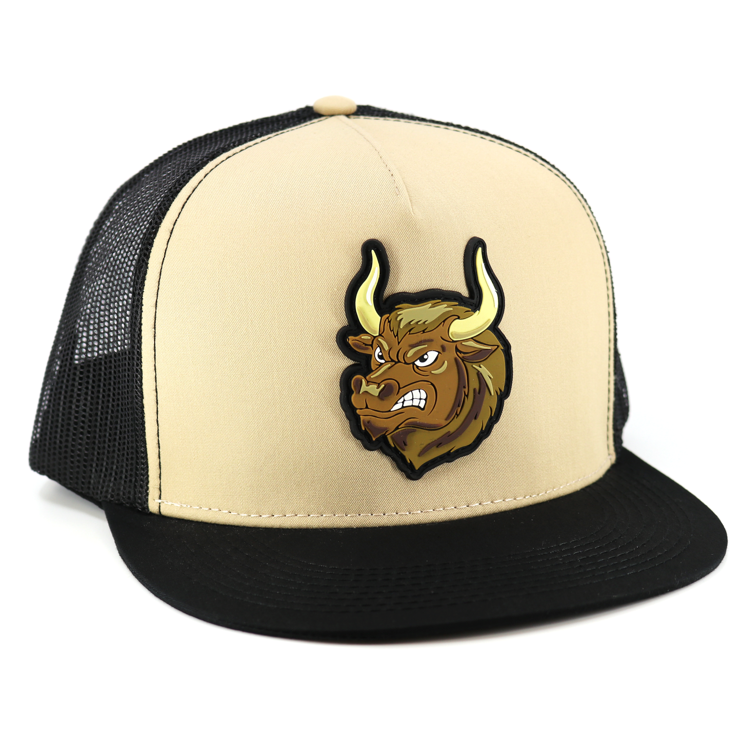 Fierce Black/Tan/Black - Trucker Hat