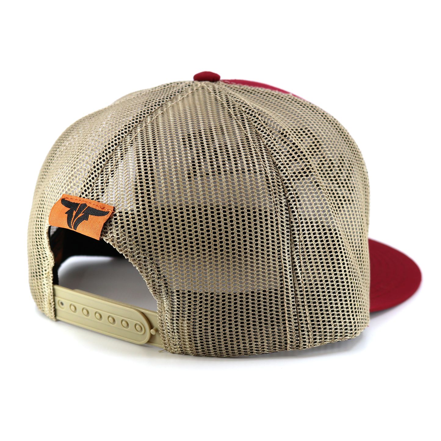 Fierce Maroon/Khaki - Trucker Hat