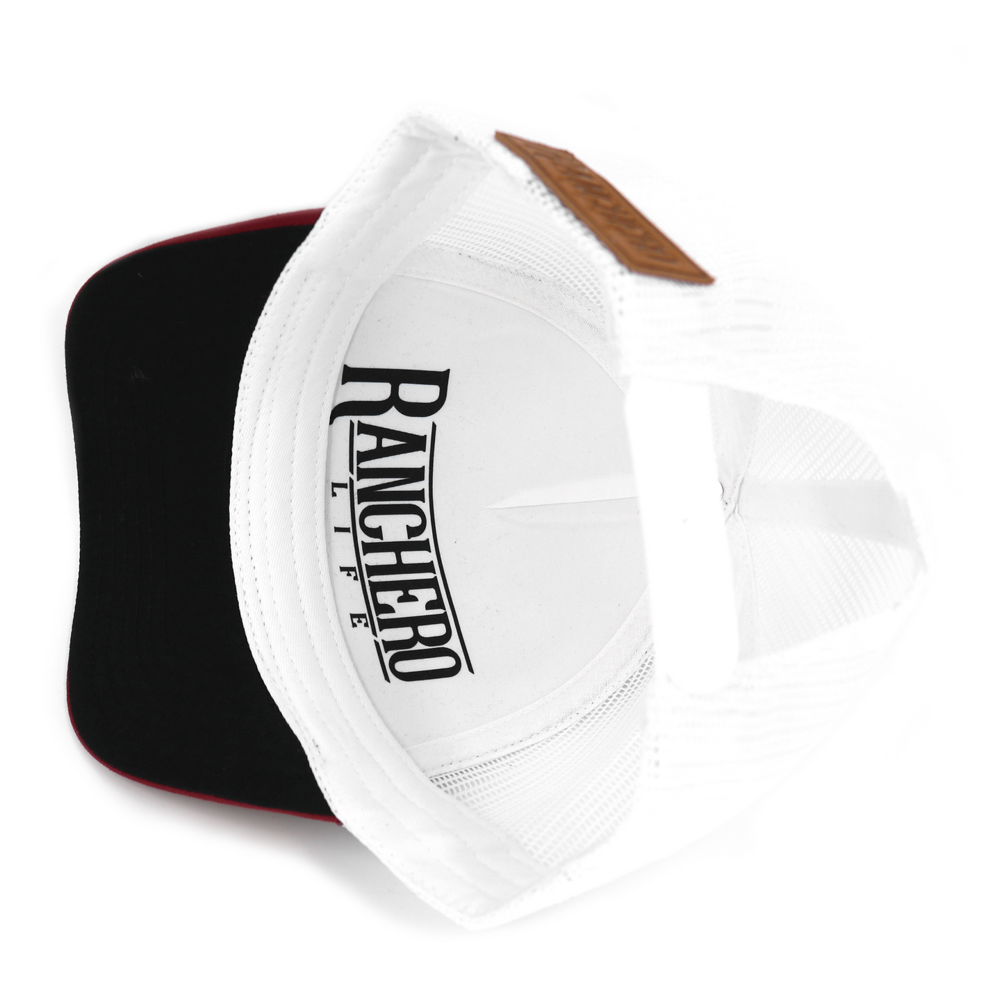 Ranchero Life Frison Maroon/Black/White AVC Hat