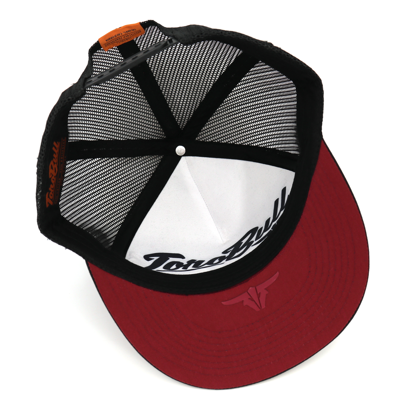 Montana Black/Maroon/Black - Trucker Hat