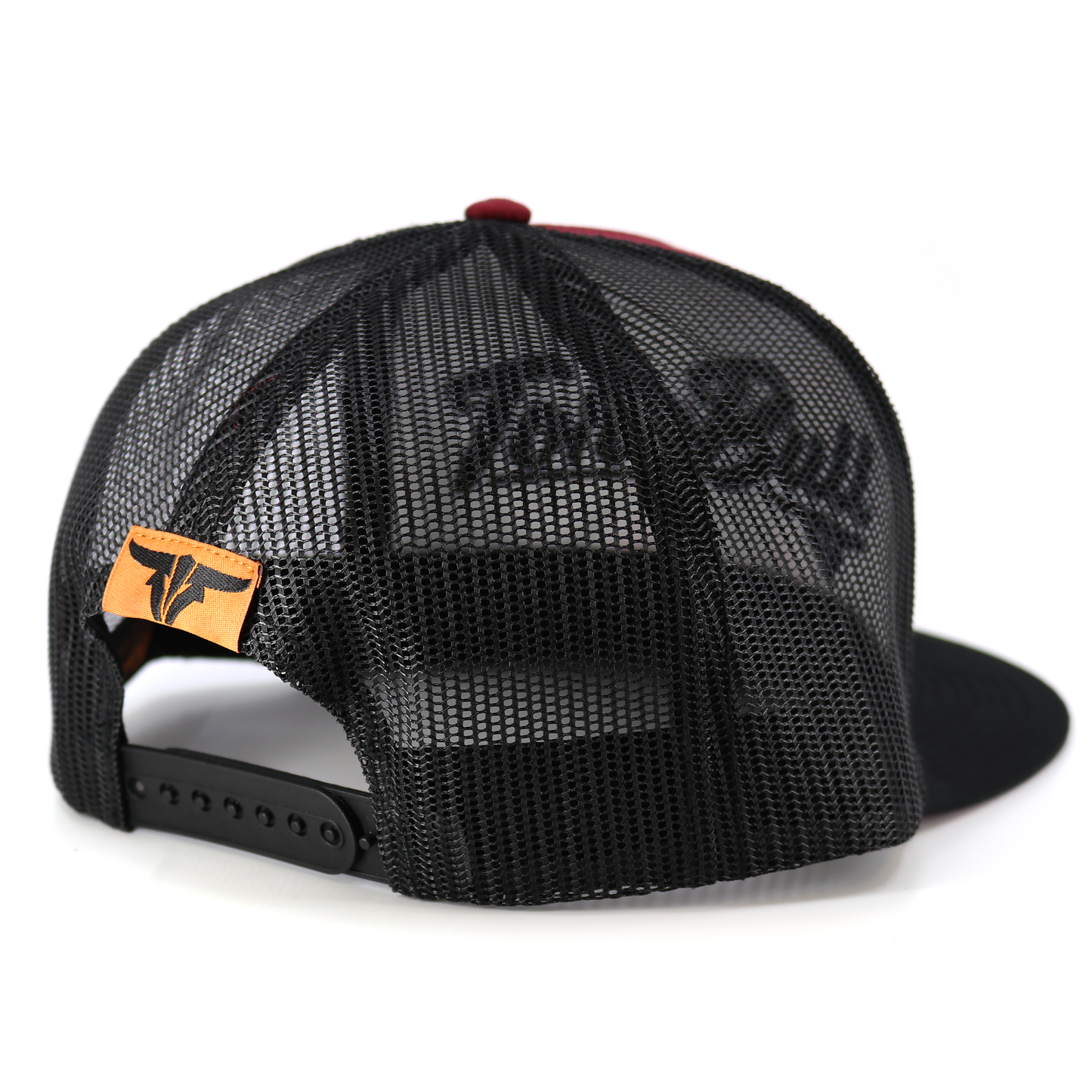 Montana Black/Maroon/Black - Trucker Hat