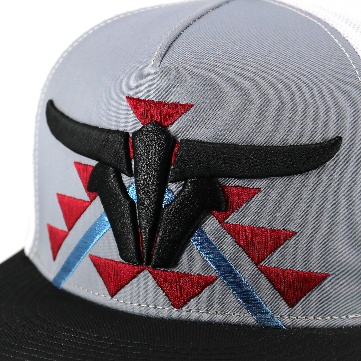 Montana Black/Silver/White  - Trucker Hat