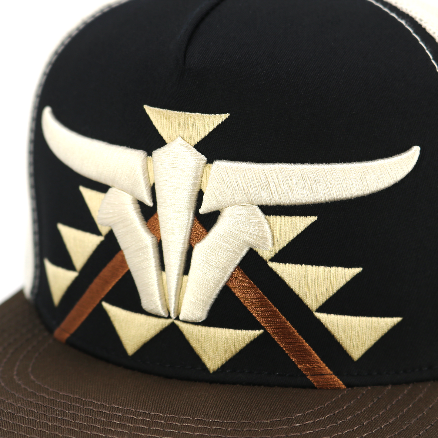 Montana Brown/Black/Cream  - Trucker Hat