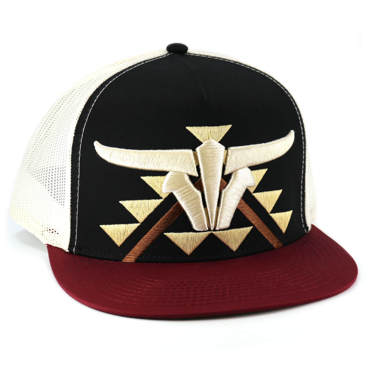 Montana Brown/Black/White  - Trucker Hat