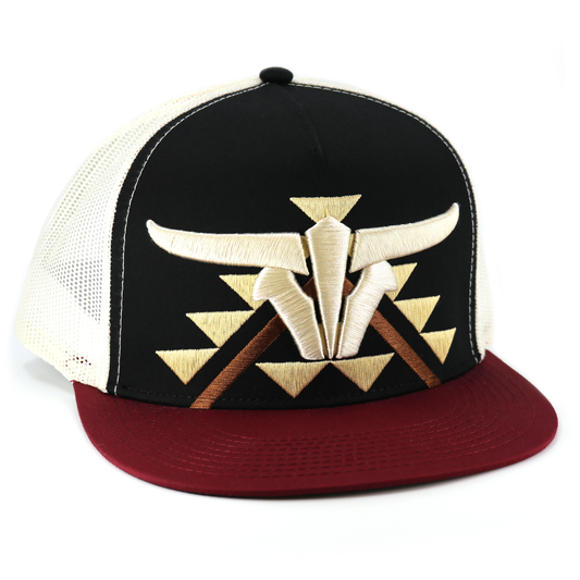 Montana Brown/Black/White  - Trucker Hat