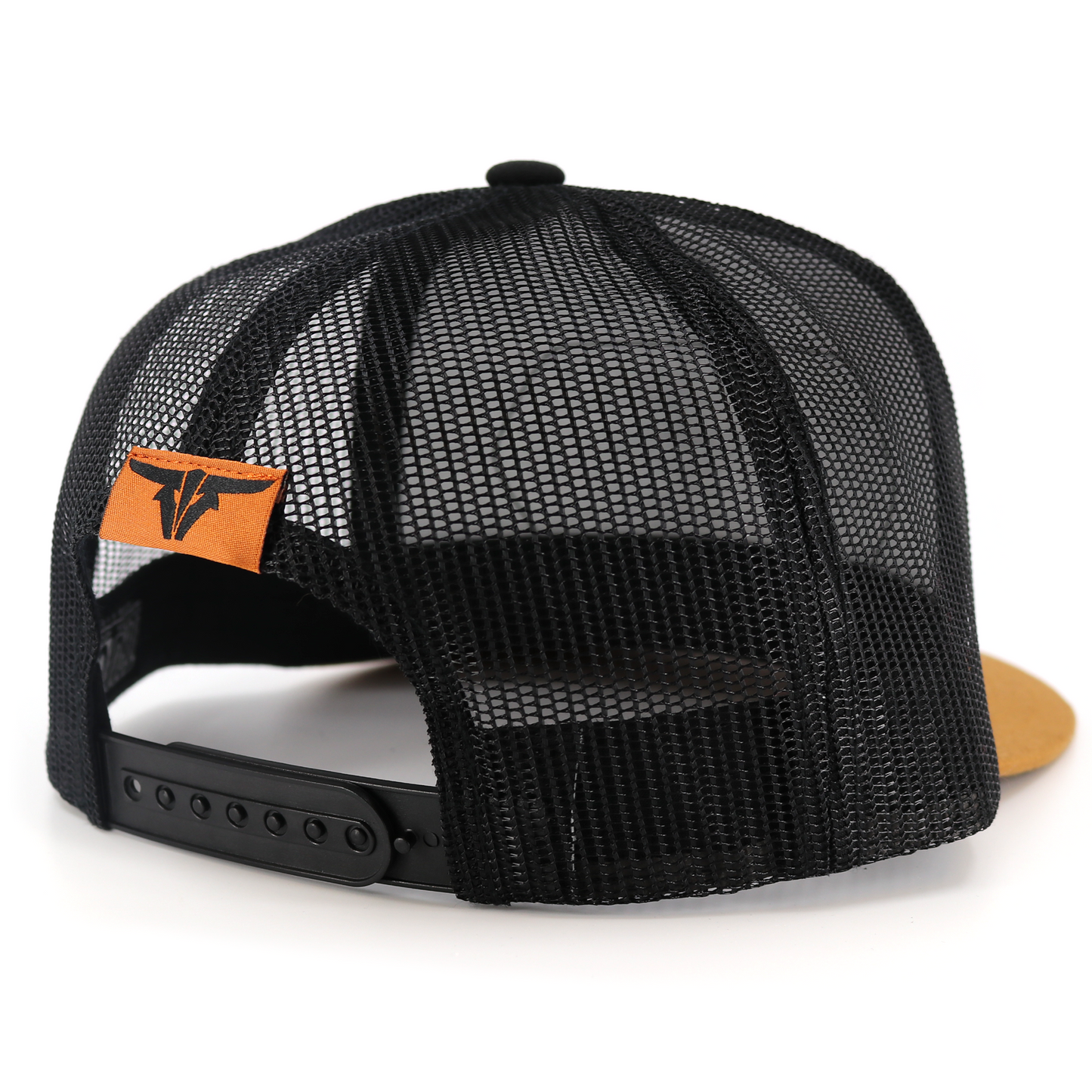 Native Caramel/Black Trucker Hat - Flat Visor