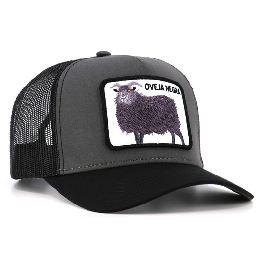 Ranchero Life Oveja Negra Black/Charcoal/Black AVC Hat