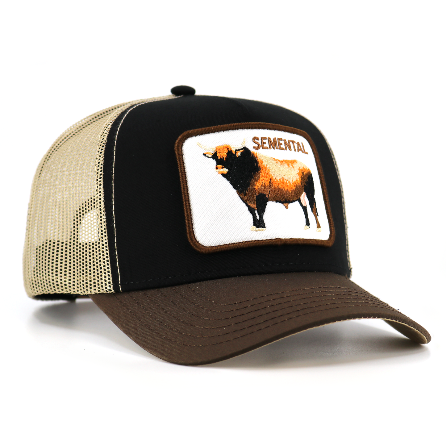 Ranchero Life Semental Brown/Black/Khaki AVC Hat