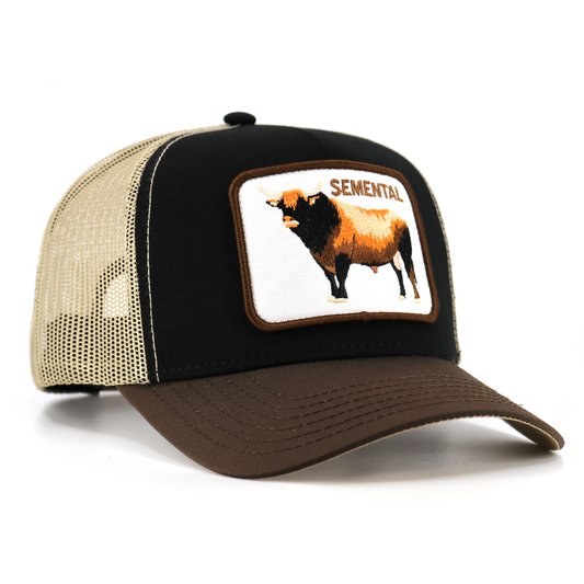 Ranchero Life Semental Brown/Black/Khaki AVC Hat