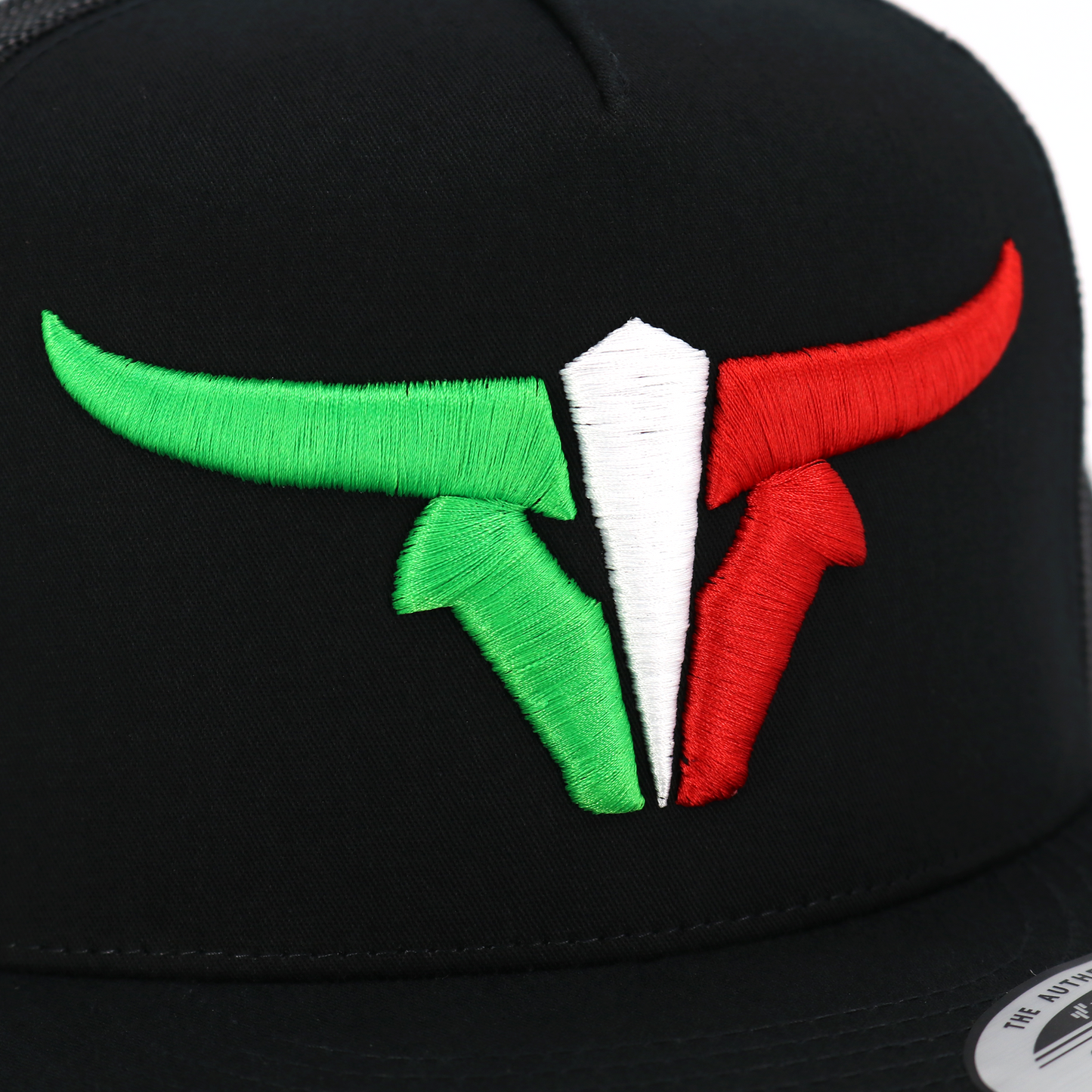 ToroBull Black Mex Trucker Hat - Flat Visor