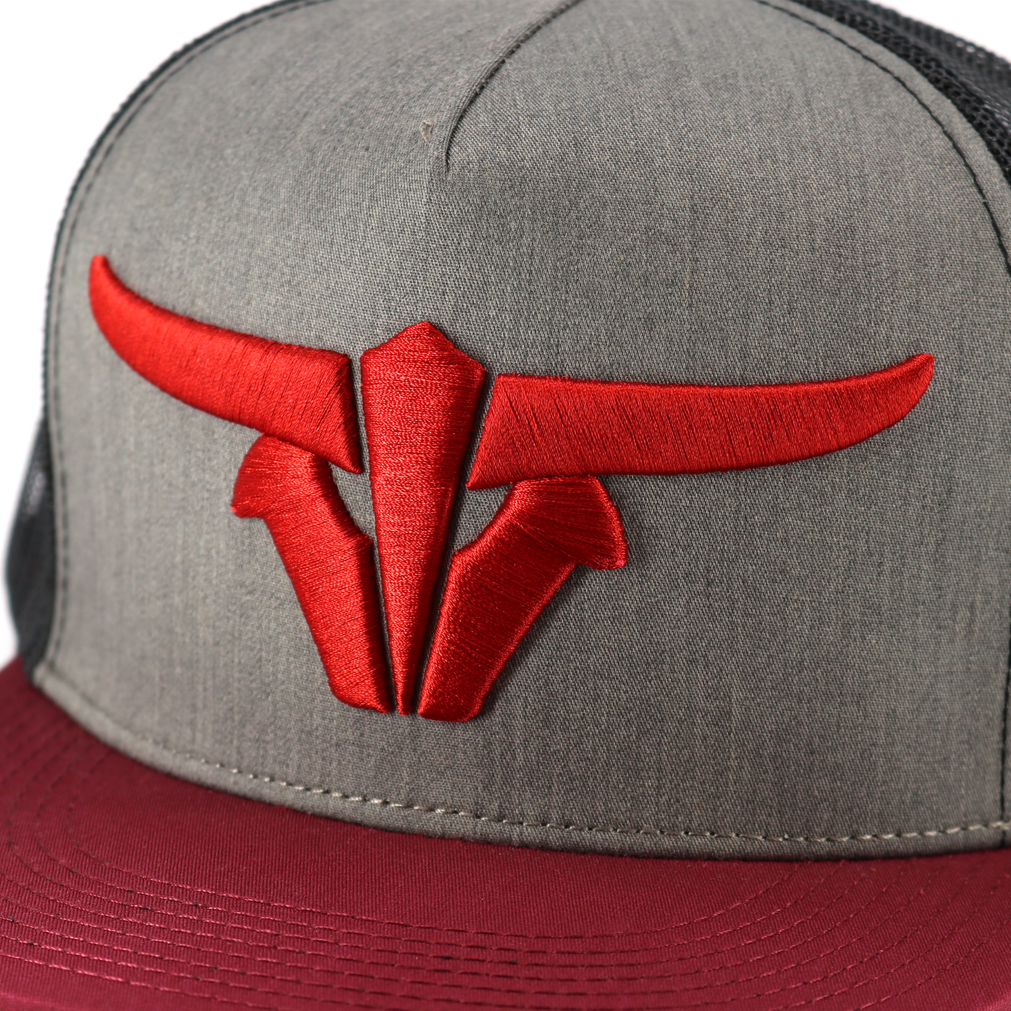 Torobull Maroon/Heather/Black - Trucker Hat