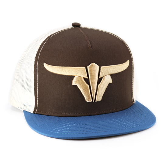 Torobull Indigo/Brown/Ivory - Trucker Hat