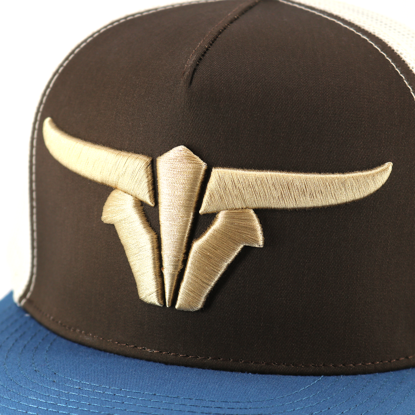 Torobull Indigo/Brown/Ivory - Trucker Hat